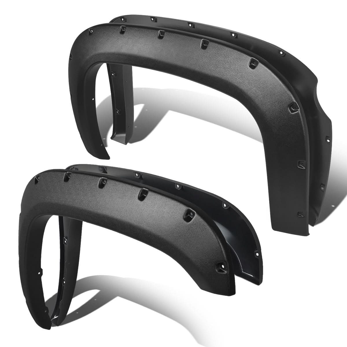 07-13 Chevrolet Silverado 1500 Pocket-Riveted Style Wheel Flares