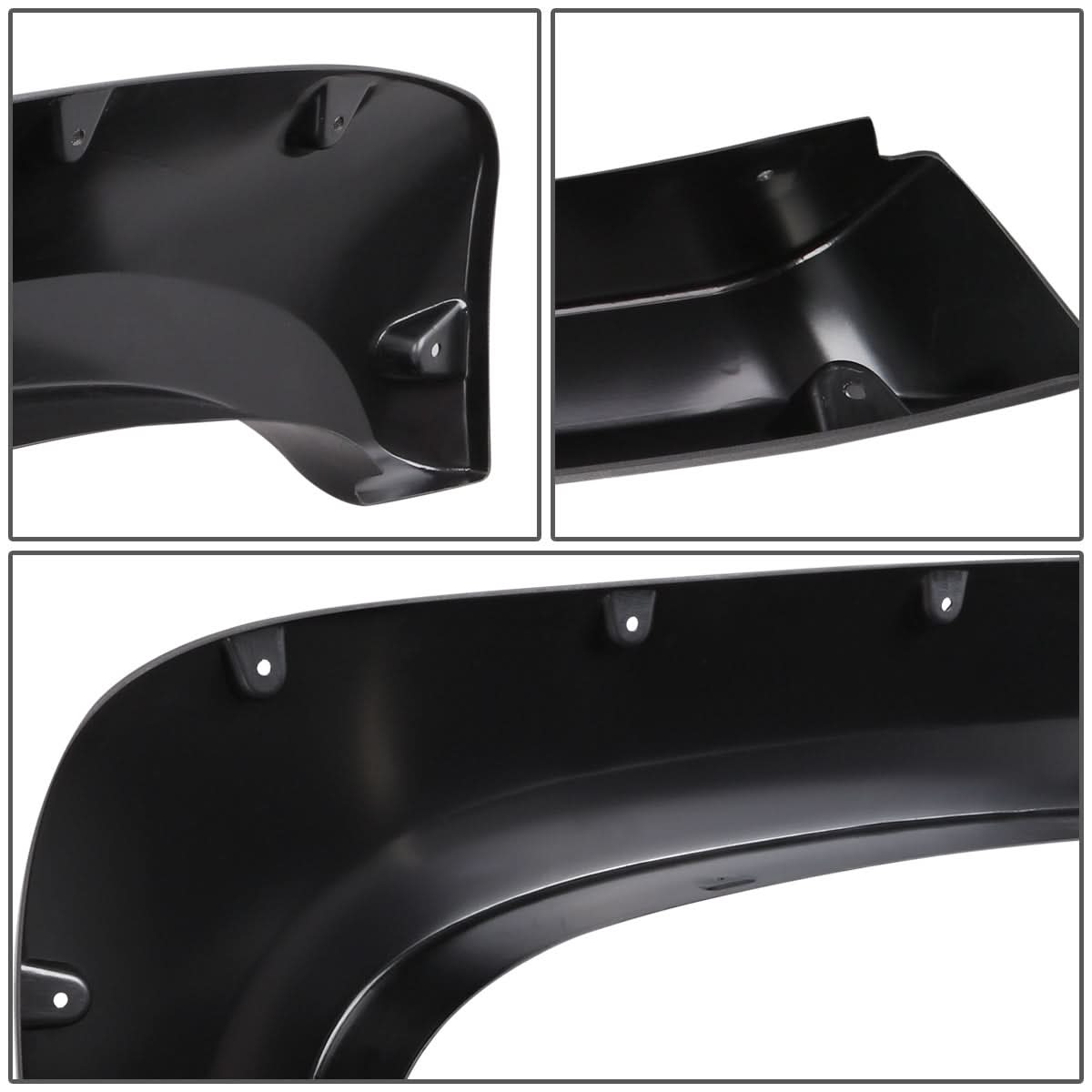 07-14 Chevrolet Silverado Pocket-Riveted Style Wheel Flares - Textured