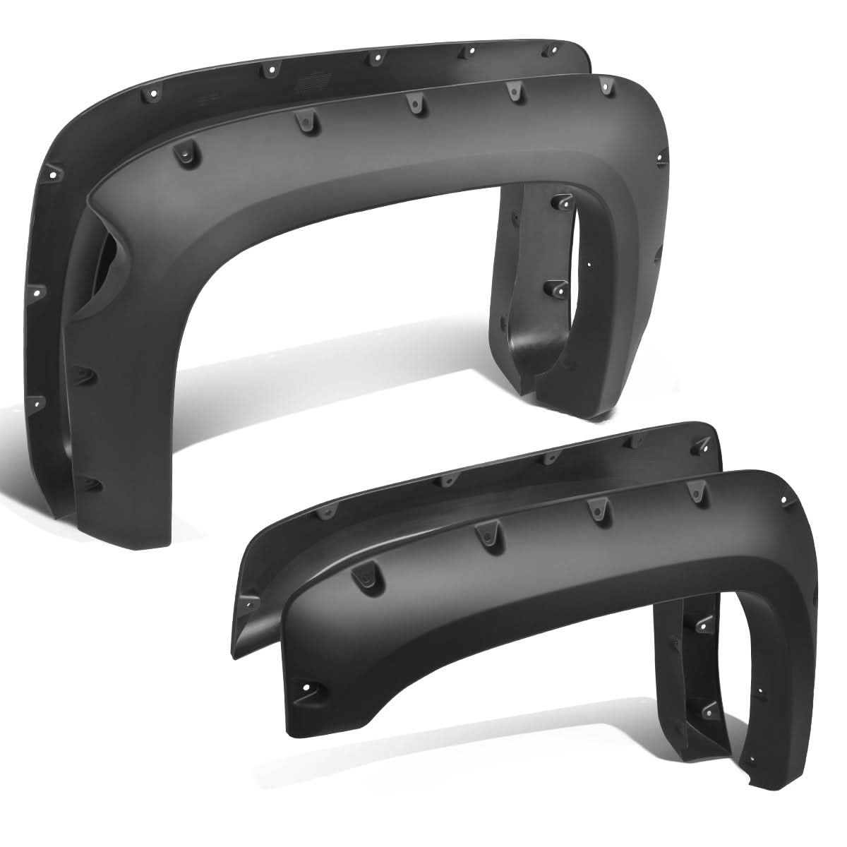 2007-2013 Chevrolet Silverado 1500 Pocket-Riveted Style Wheel Flares
