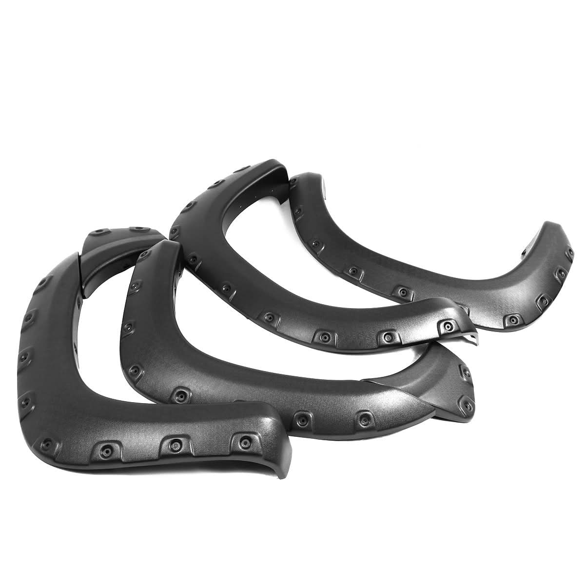 2012-2015 Toyota Tacoma Textured Wheel Flares - Matte Black