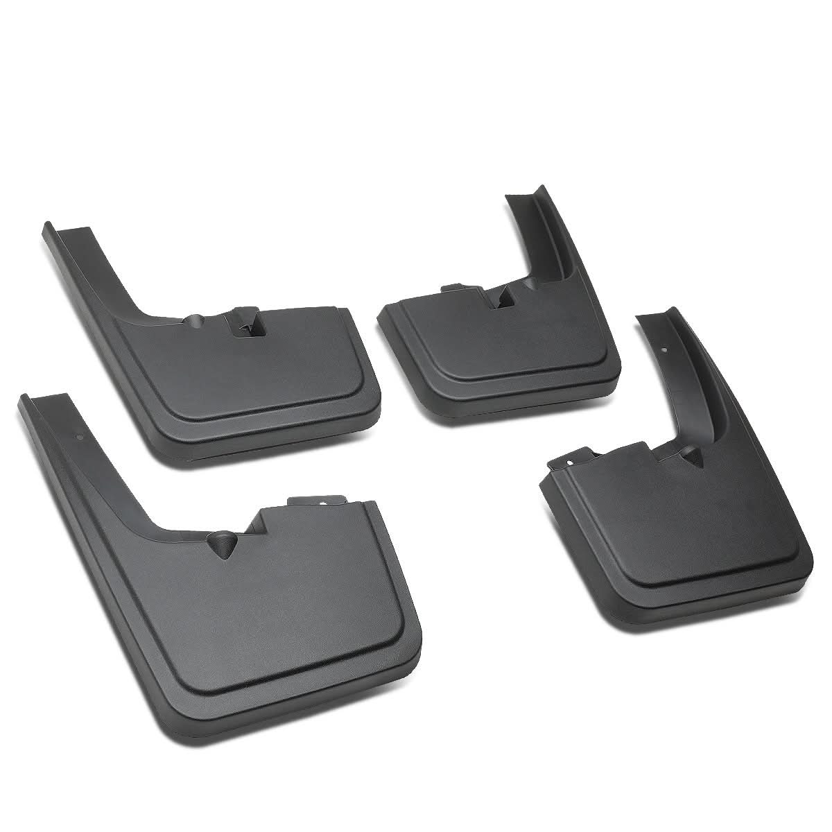 2015-2018 Ford F-150 OEM Style Mud Guard Flaps Set - Matte Black