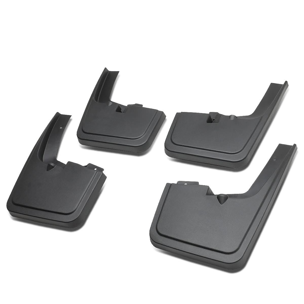 2015-2018 Ford F-150 OEM Style Mud Guard Flaps Set - Matte Black