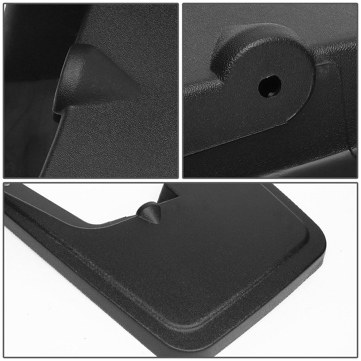 2015-2018 Ford F-150 OEM Style Mud Guard Flaps Set - Matte Black
