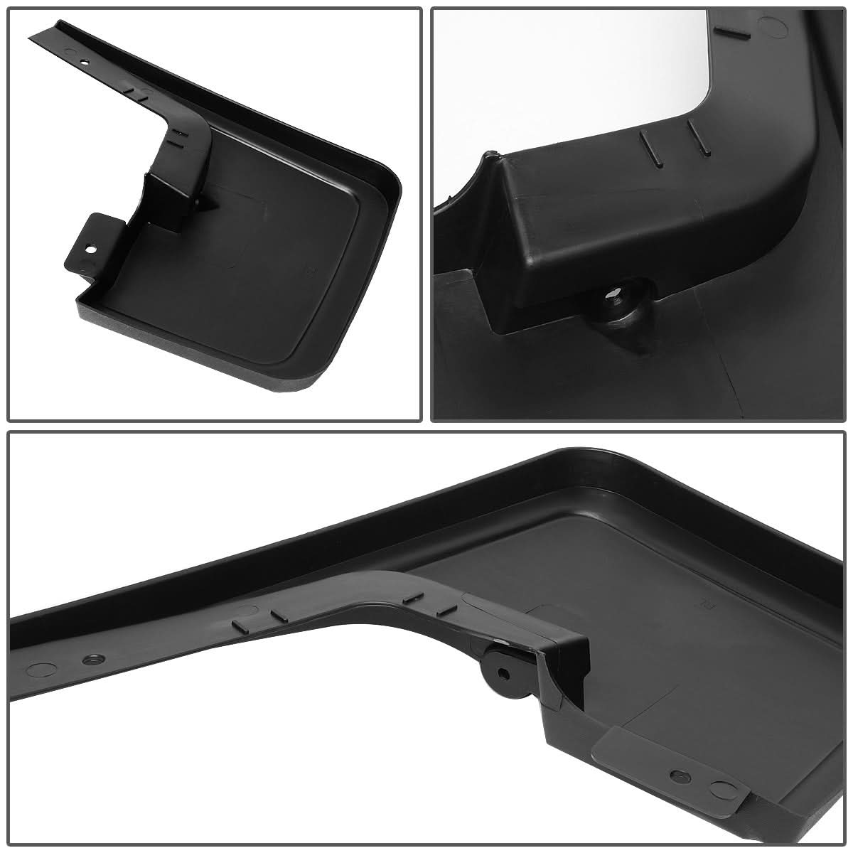 2015-2018 Ford F-150 OEM Style Mud Guard Flaps Set - Matte Black