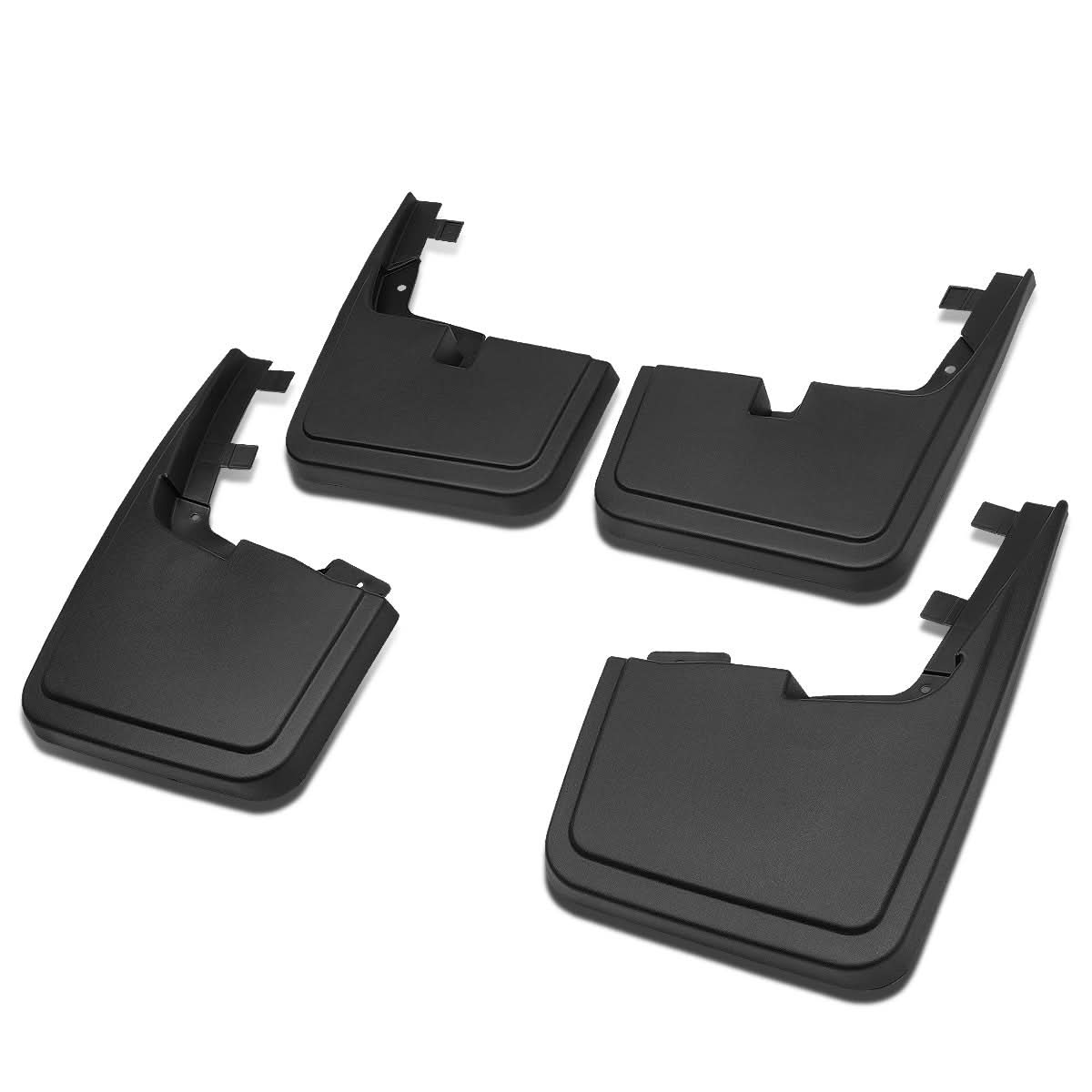 2015-2018 Ford F-150 Mud Guard Flaps 4PC Set Matte Black