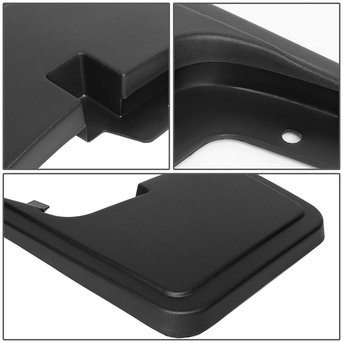 2015-2018 Ford F-150 Mud Guard Flaps 4PC Set Matte Black