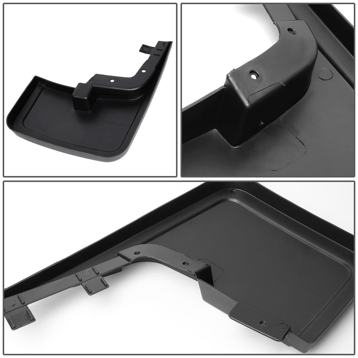 2015-2018 Ford F-150 Mud Guard Flaps 4PC Set Matte Black