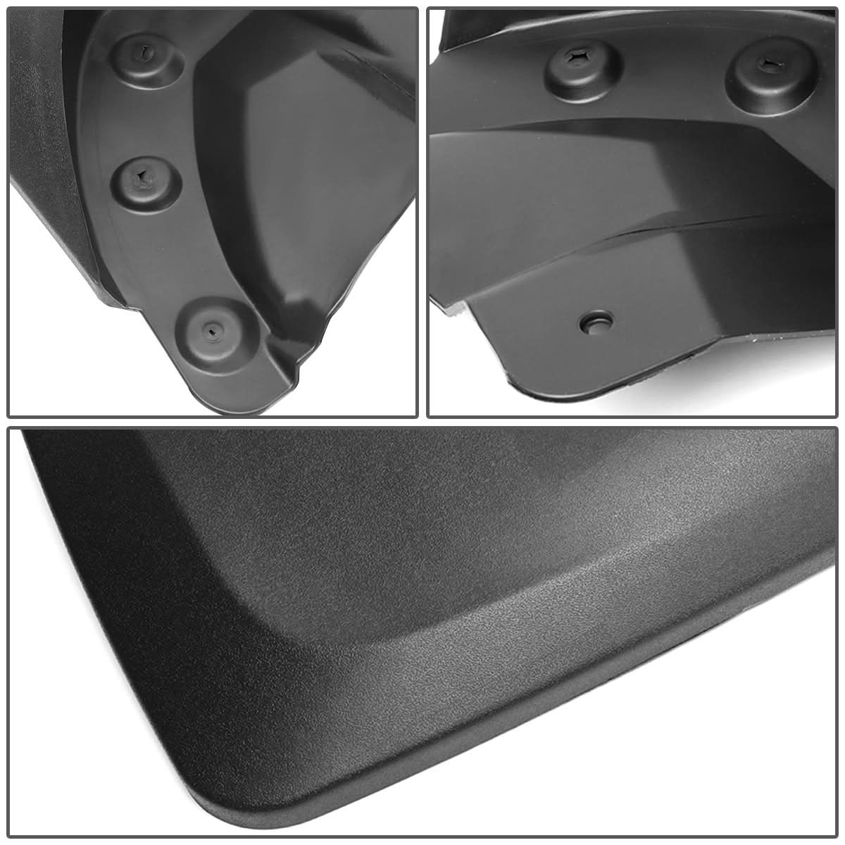2016-2018 Toyota Tacoma Mud Guard Flaps 4PC Set - Matte Black