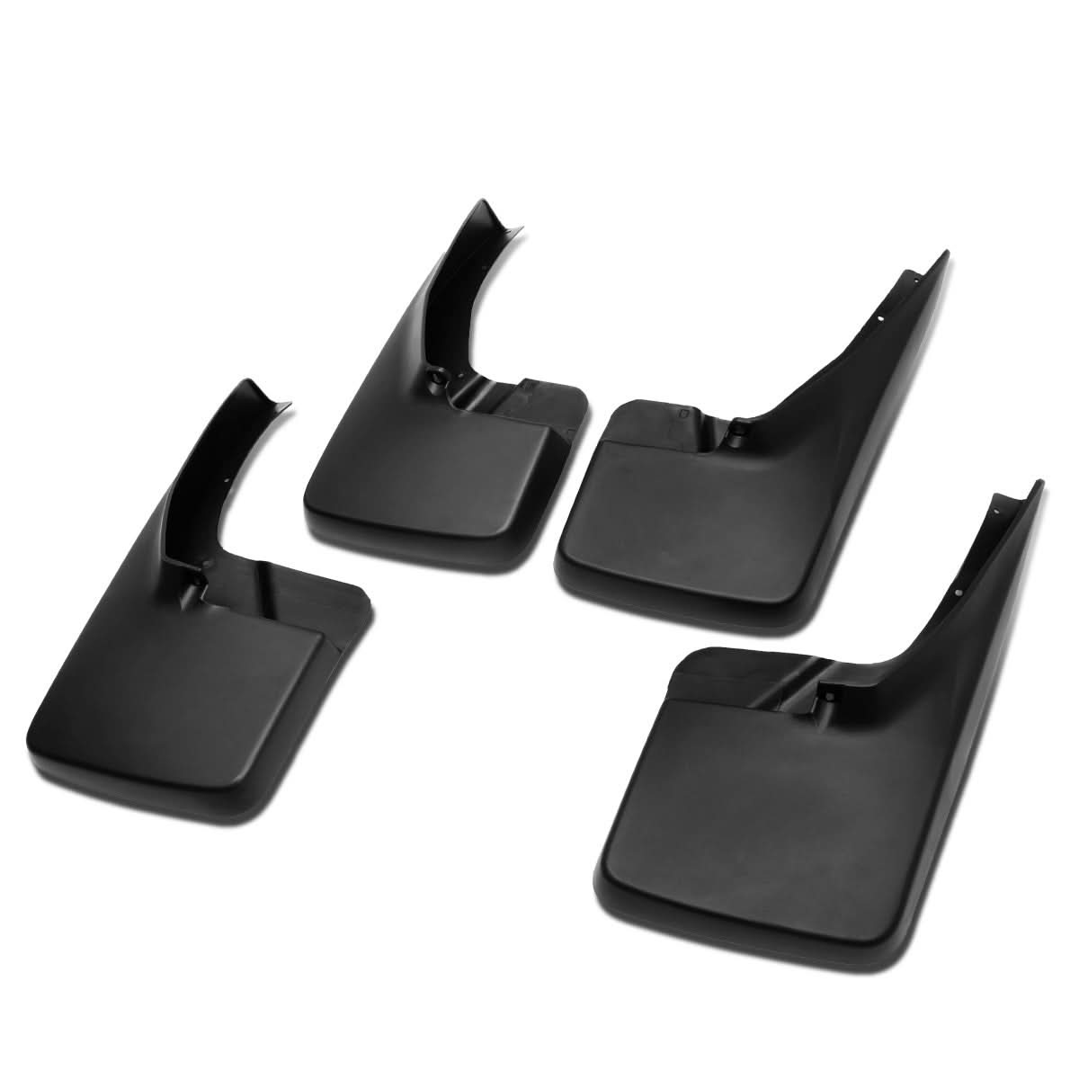 09-18 Dodge Ram 1500/2500/3500 Mud Guard Flaps 4pc Set - Matte Black