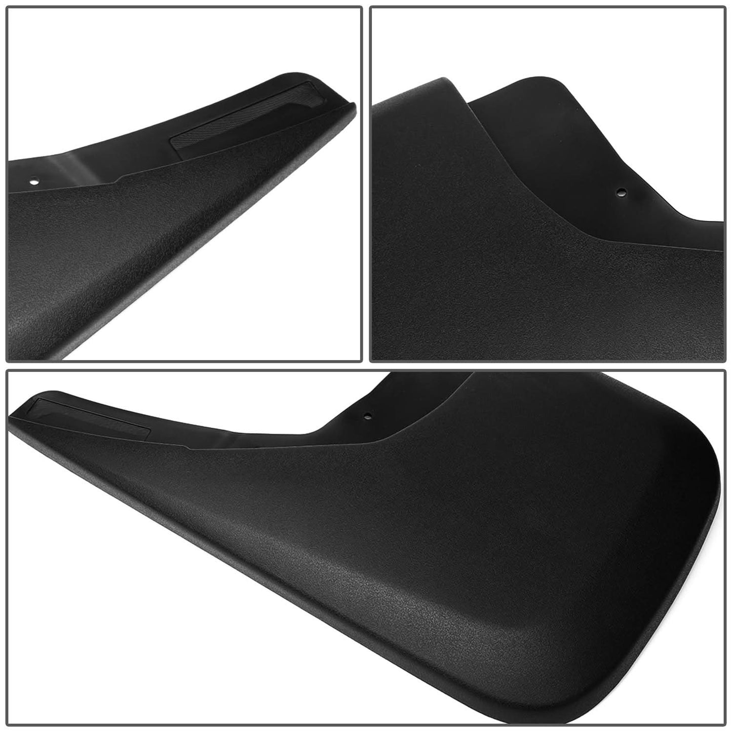 14-18 Chevrolet Silverado 1500/2500HD/3500HD Mud Guard Flaps 4PC Matte Black