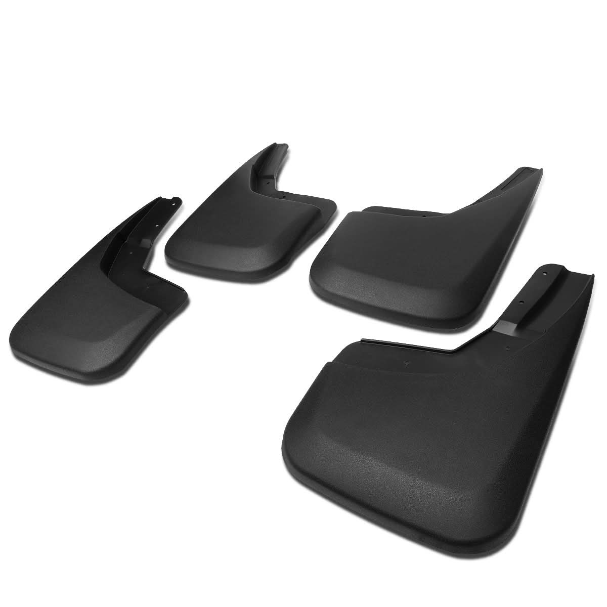 2005-2015 Toyota Tacoma Mud Guard Flaps Set - Matte Black