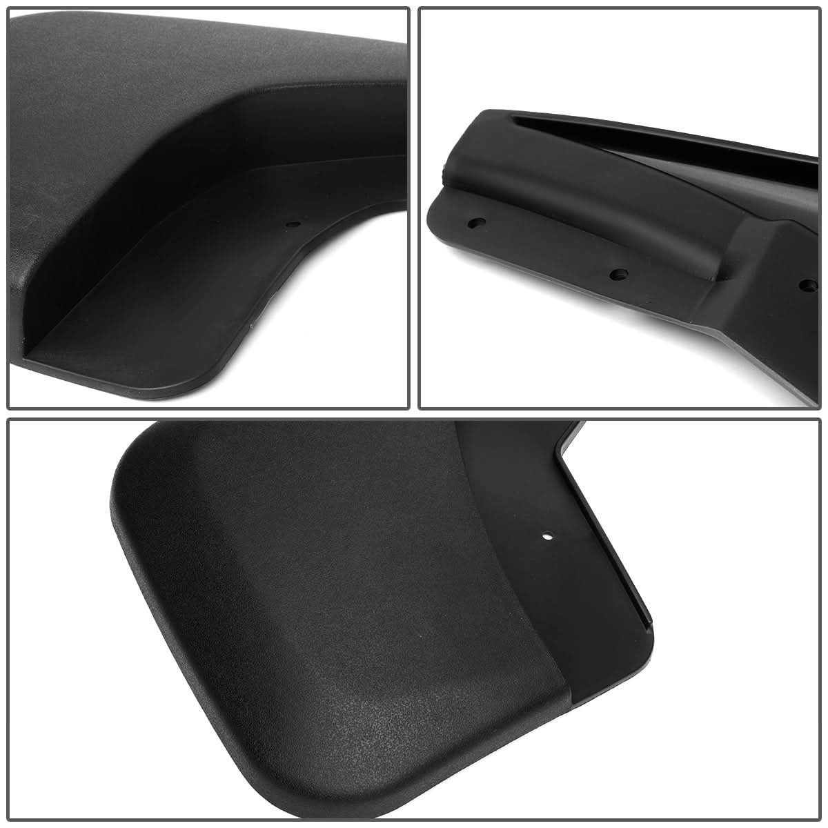 2005-2015 Toyota Tacoma Mud Guard Flaps Set - Matte Black