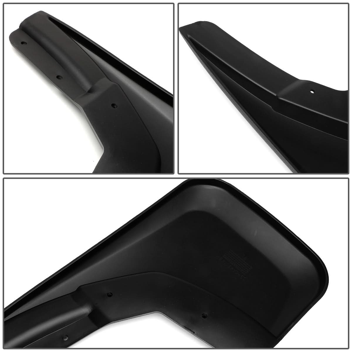 2005-2015 Toyota Tacoma Mud Guard Flaps Set - Matte Black