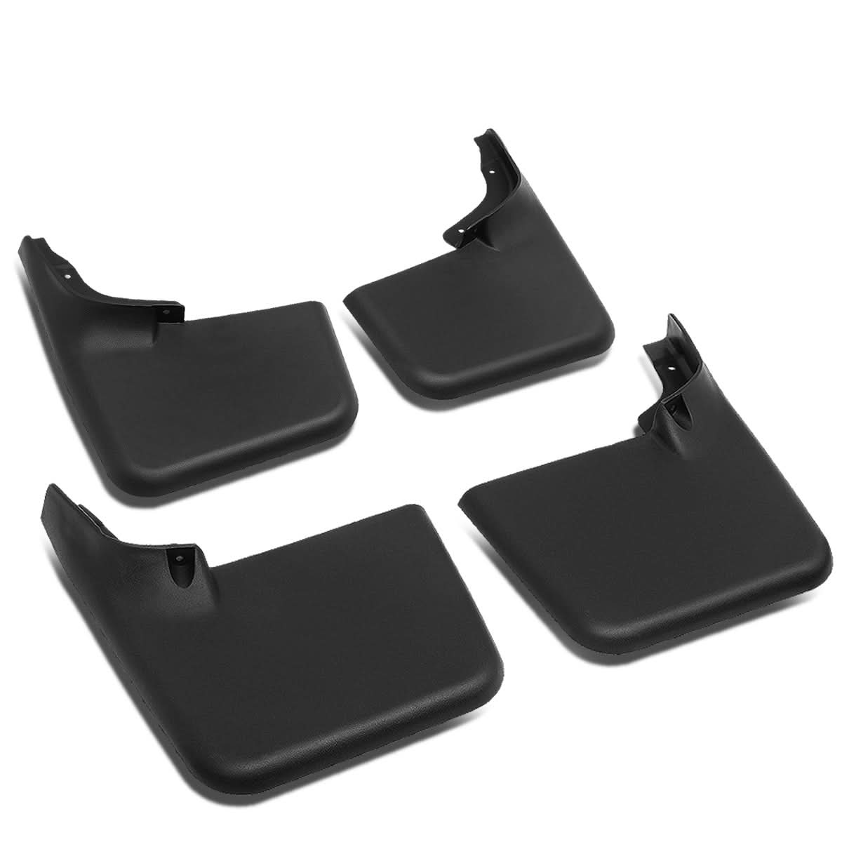 2004-2014 Ford F-150 Mud Guard Flaps 4PC Set Matte Black