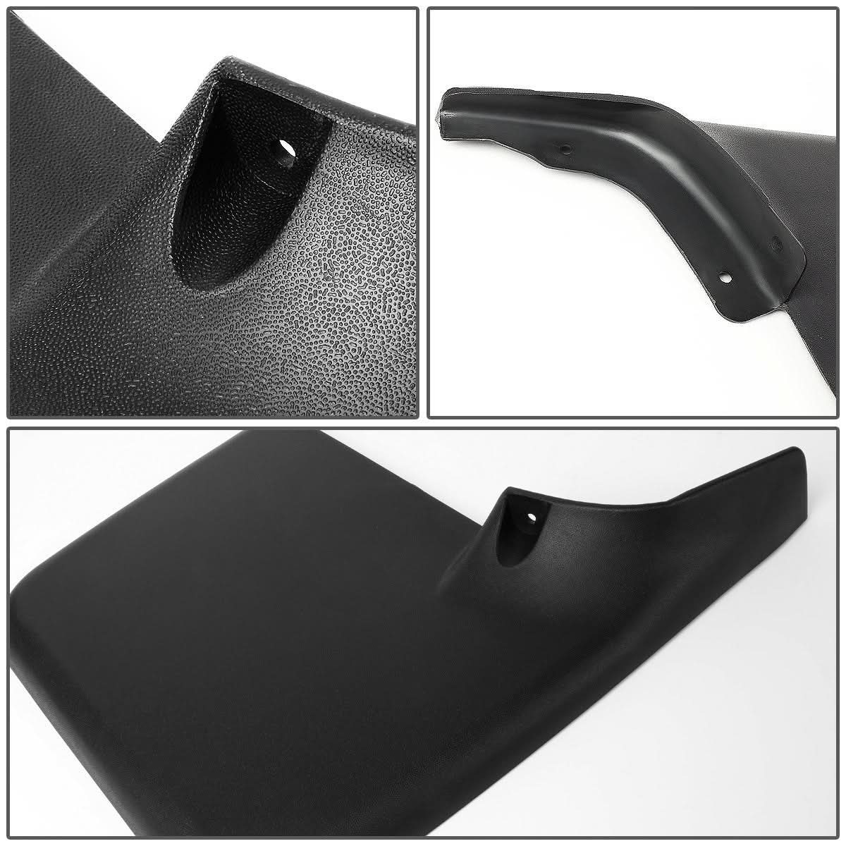 2004-2014 Ford F-150 Mud Guard Flaps 4PC Set Matte Black