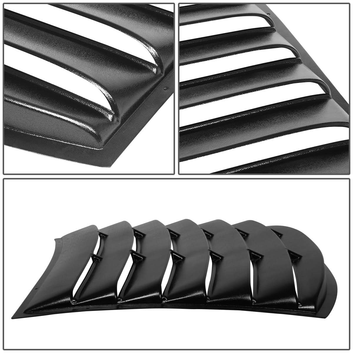 2006-2010 Dodge Charger Rear Window Louver - 1PC Black