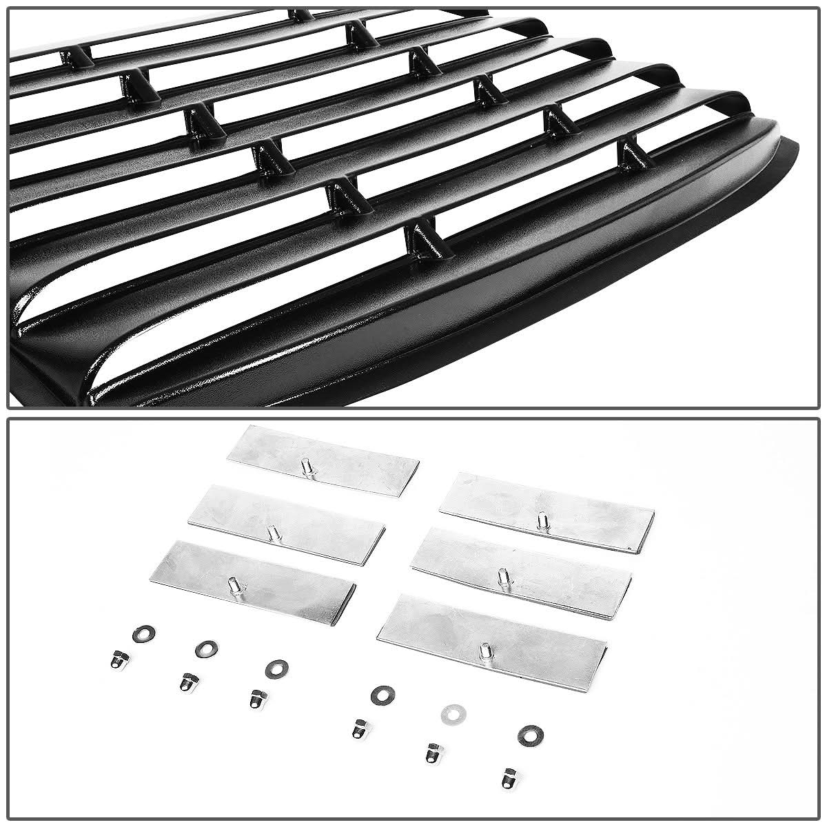 2006-2010 Dodge Charger Rear Window Louver - 1PC Black