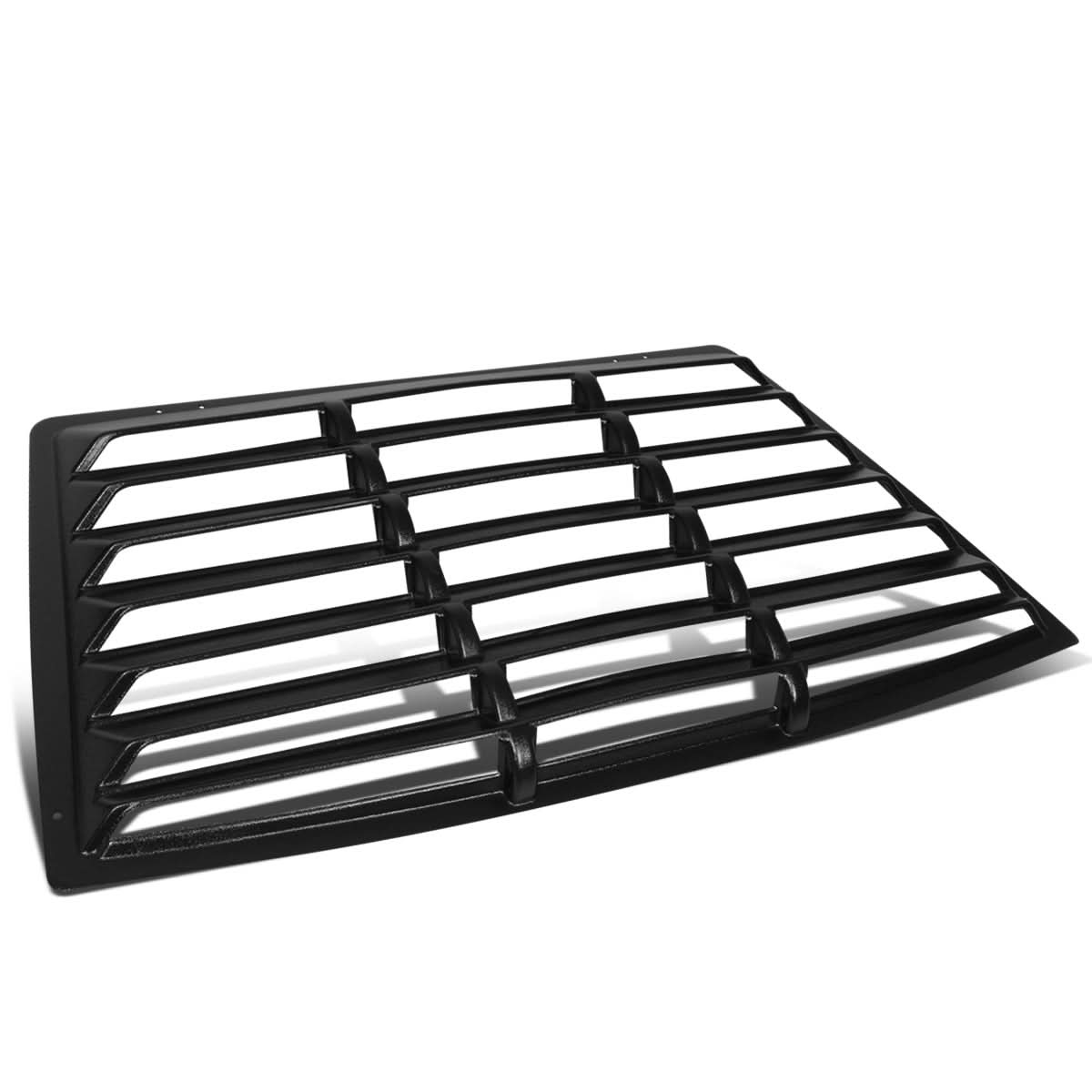 79-93 Ford Mustang Fastback Rear Window Louver - Black