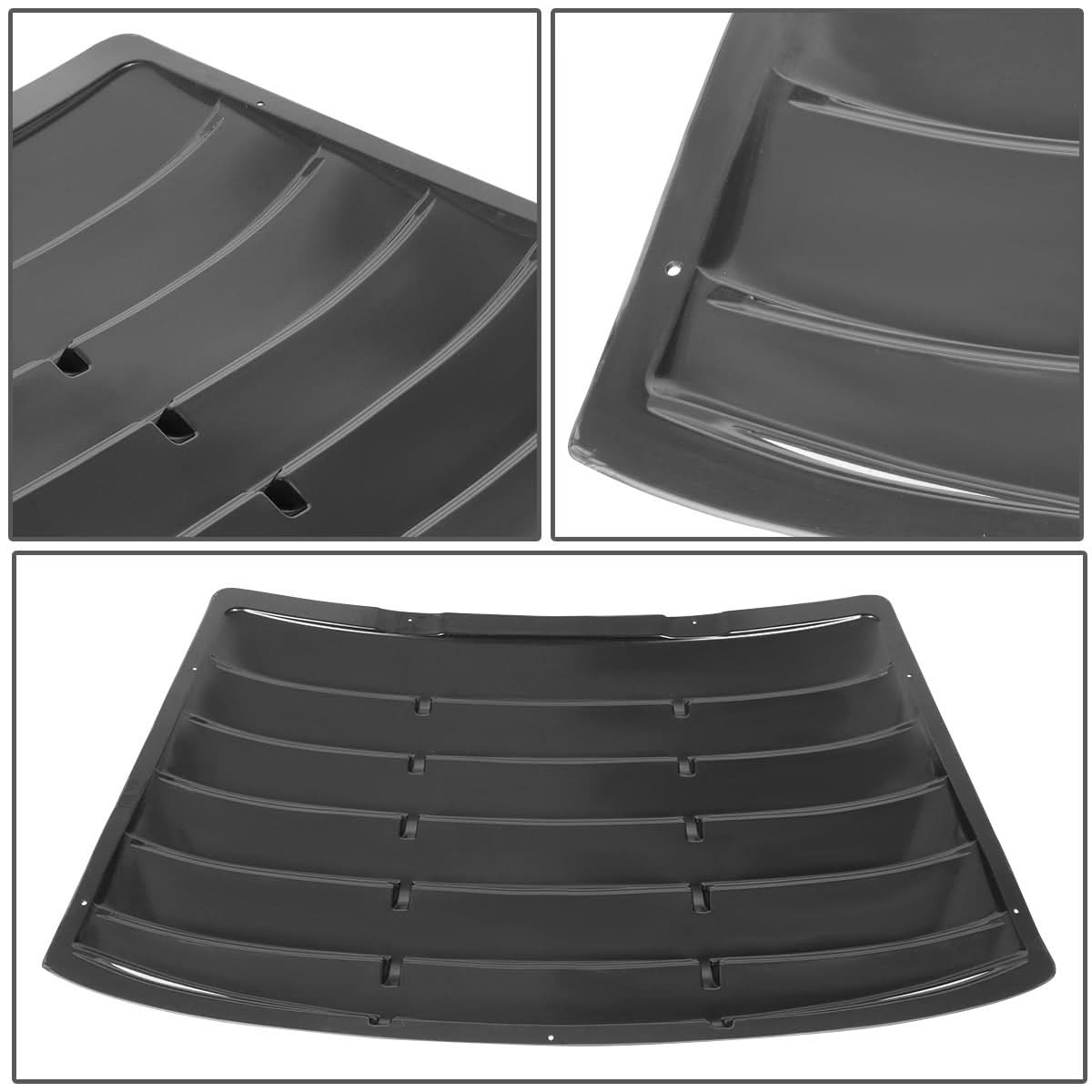 94-04 Ford Mustang Rear Window Louver 1PC Black