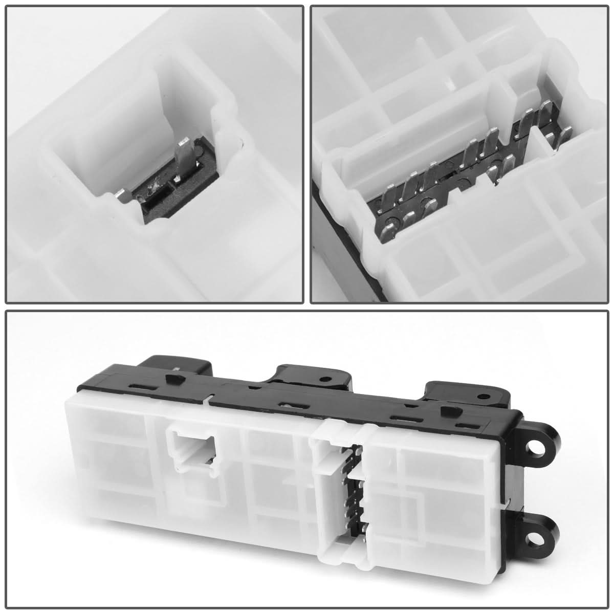 07-12 Nissan Pathfinder Power Window Switch - Driver Side Black