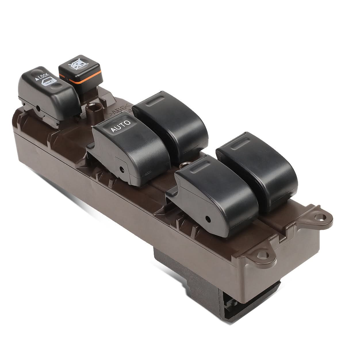 Power Window Switch - Driver Side - Black