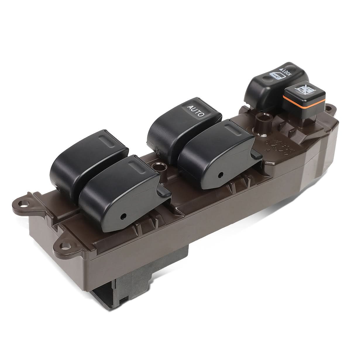 Power Window Switch - Driver Side - Black