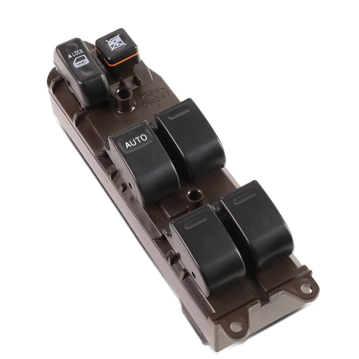 Power Window Switch - Driver Side - Black