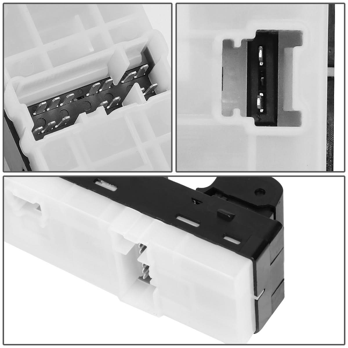 07-12 Nissan Altima Power Window Switch - Driver Side Black