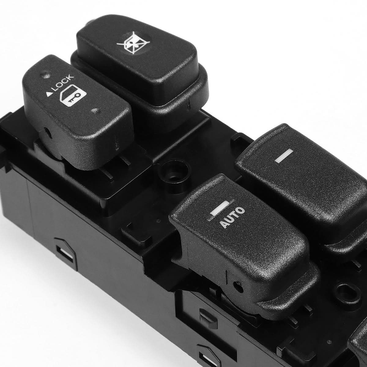 08-10 Hyundai Sonata Power Window Switch - Driver Side Black