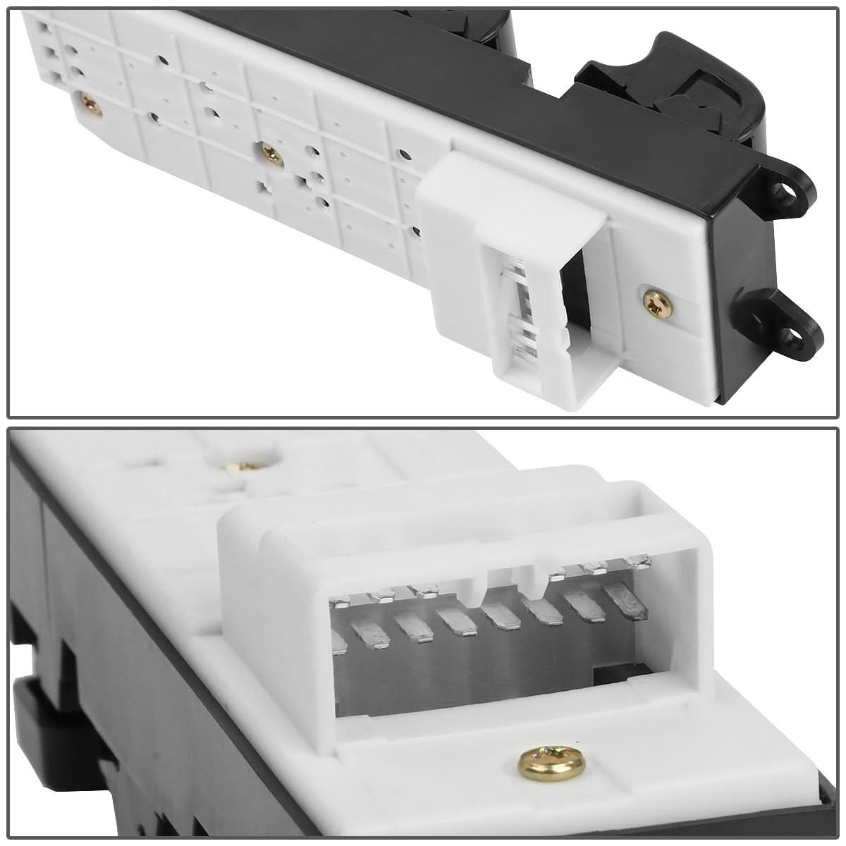 89-97 Toyota Multi-Model Driver Side Power Window Switch Black