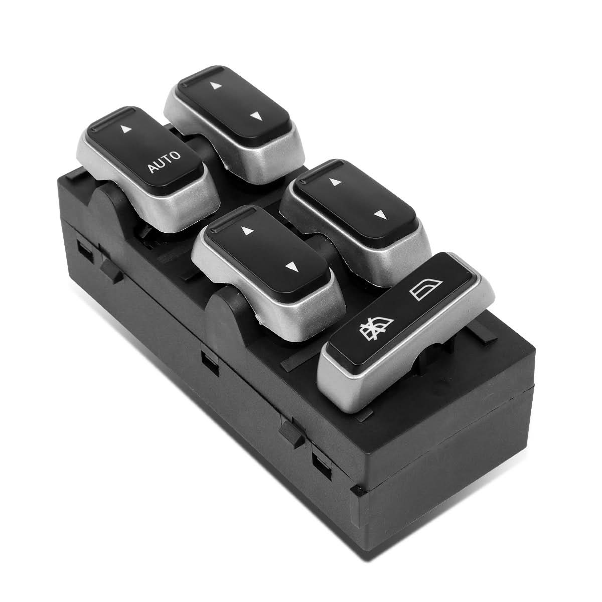 03-08 Lincoln Town Car Power Window Switch Driver Side Black
