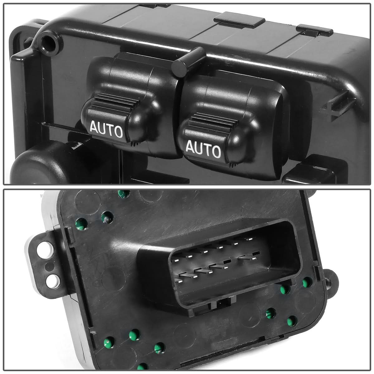 2005-2007 Jeep Liberty Power Window Switch - Driver Side Black