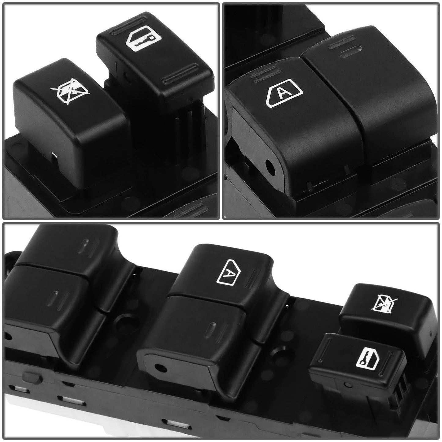 2005-2012 Nissan Frontier Crew Cab Power Window Switch - Black