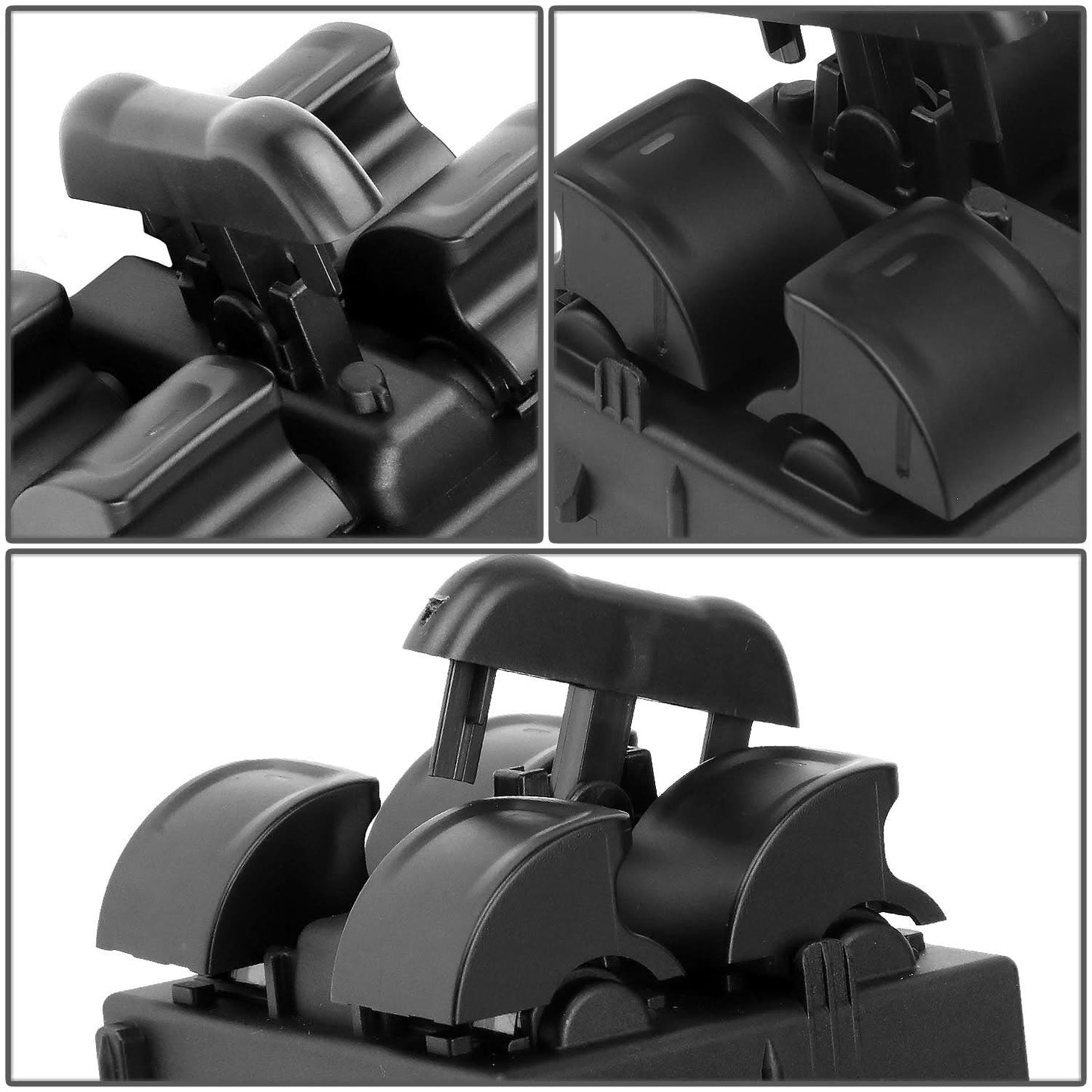 11-18 Jeep Wrangler JK Unlimited Power Window Switch - Black