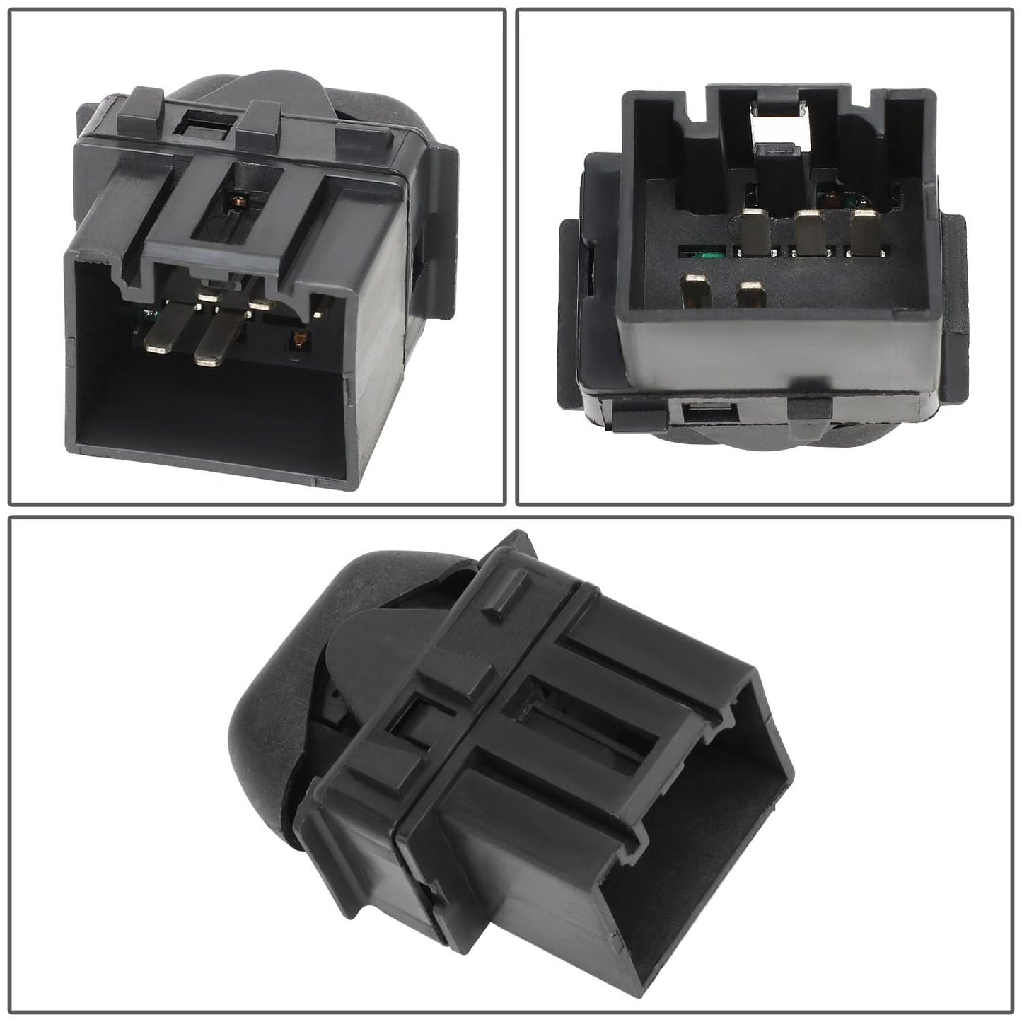 2003-2008 Ford Crown Victoria Power Window Switch Rear Side Black