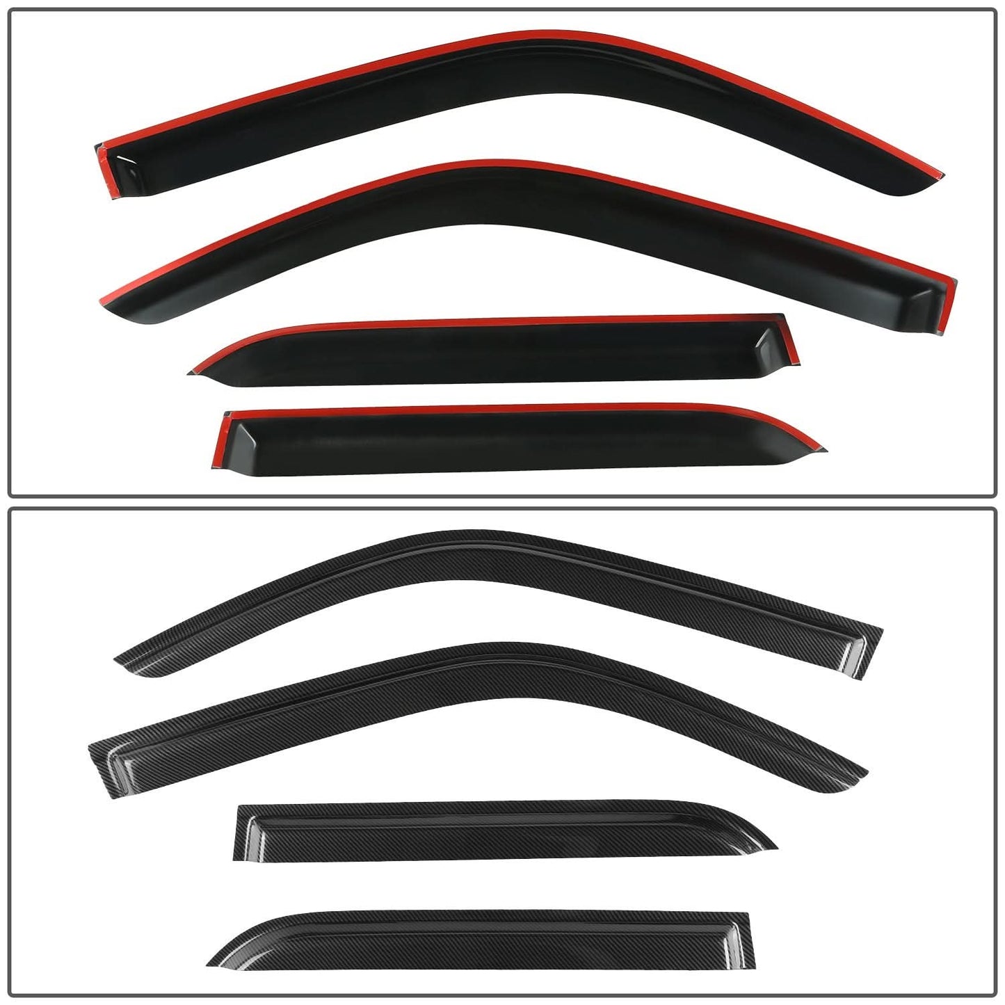 1996-2002 Toyota 4Runner Smoke Window Visors 4PCS