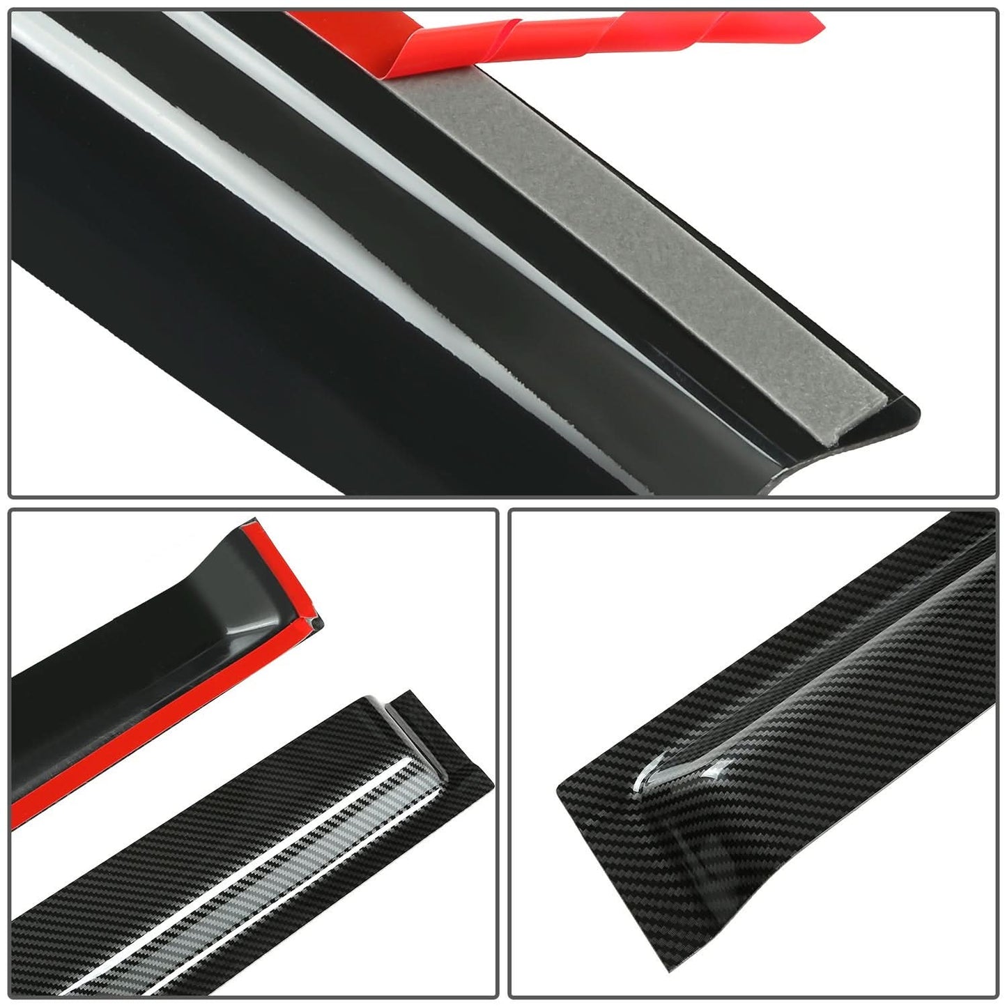 1996-2002 Toyota 4Runner Smoke Window Visors 4PCS