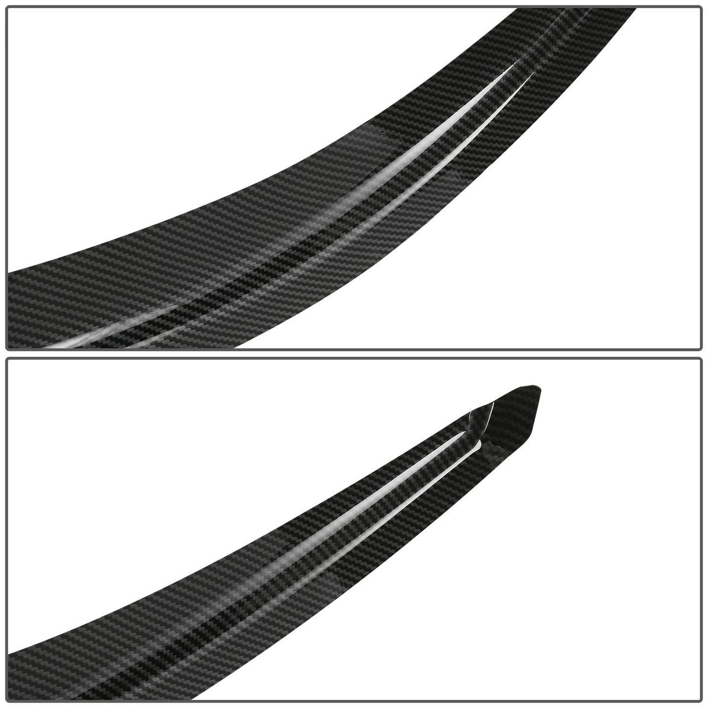 01-07 Toyota Sequoia Carbon Fiber Pattern Window Visors 4PCS Black