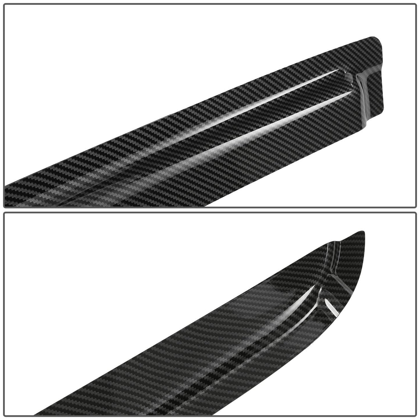 01-07 Toyota Sequoia Carbon Fiber Pattern Window Visors 4PCS Black