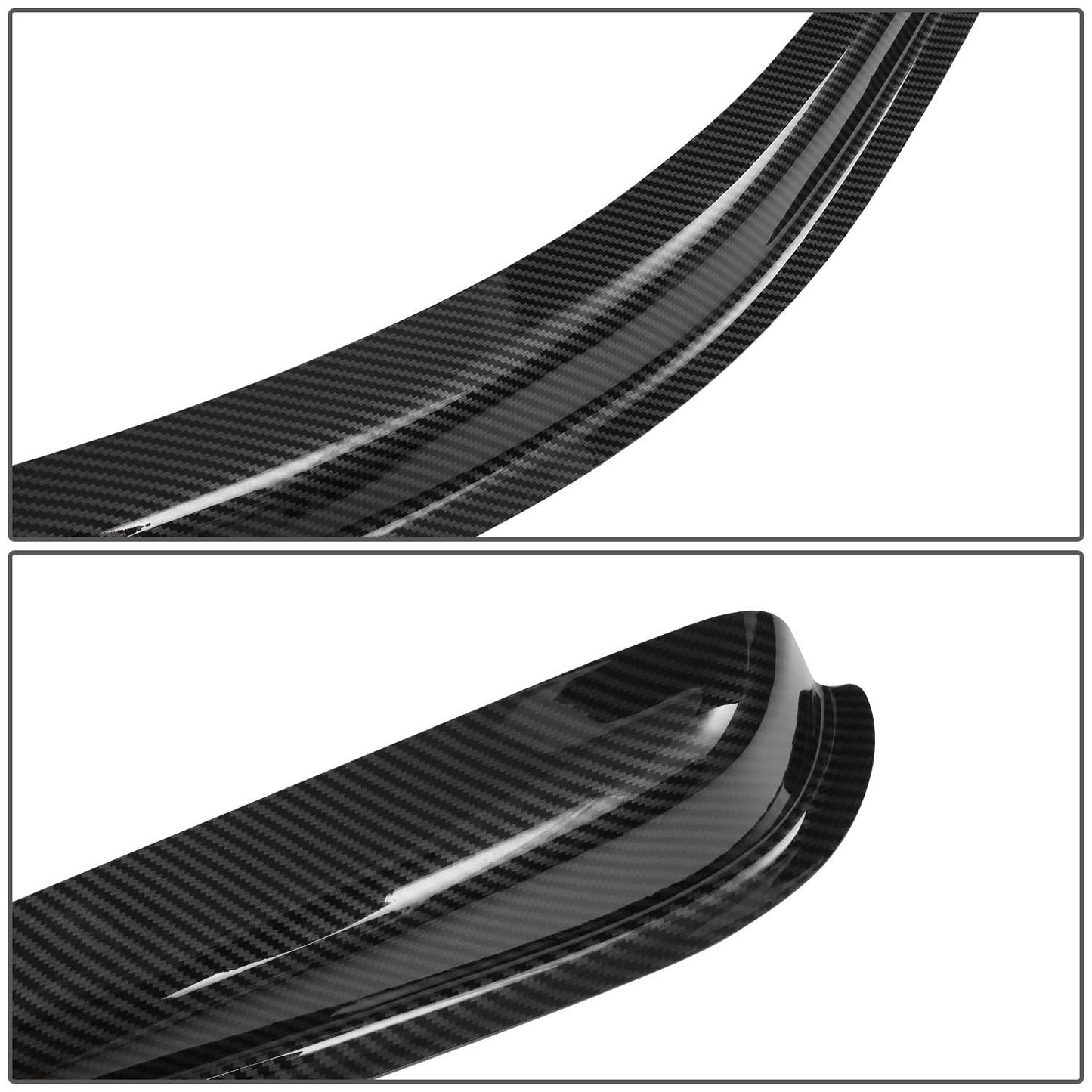 95-04 Toyota Tacoma Extended Cab Window Visors Carbon Fiber
