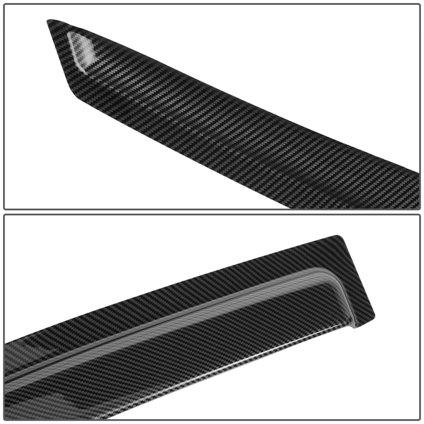 2010-2013 Mazda 3 Carbon Fiber Pattern Window Visors 4PCS
