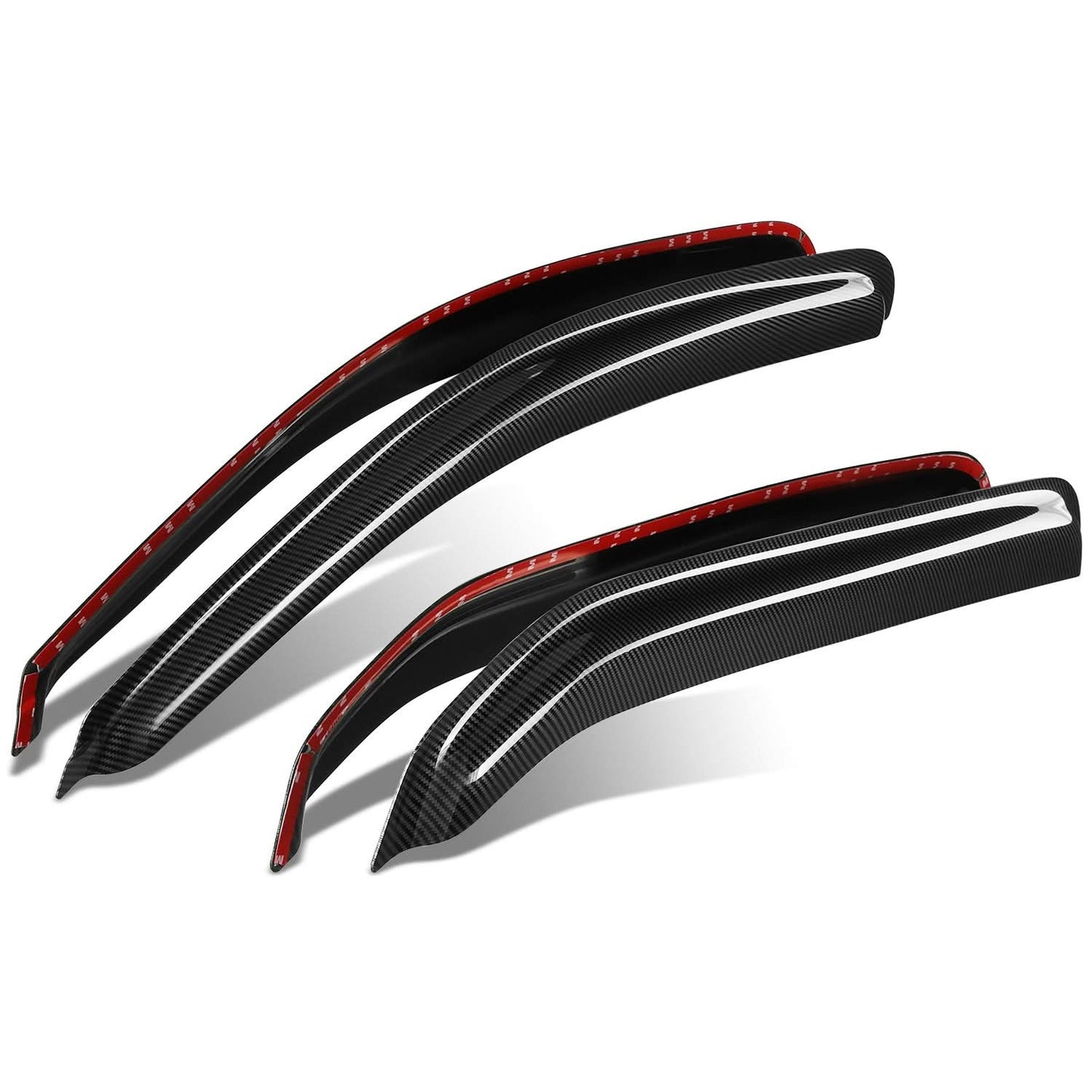 2005-2015 Nissan Xterra Carbon Fiber Pattern Window Visors