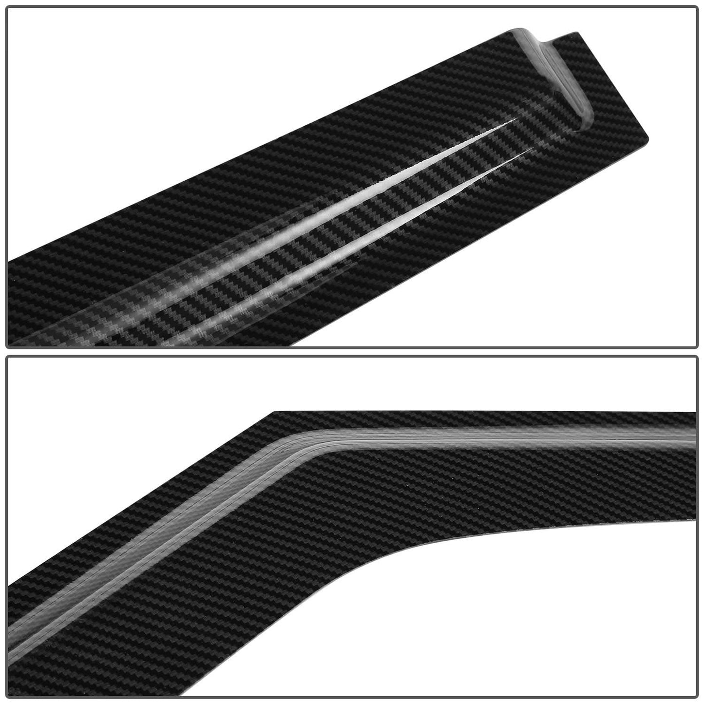 10-13 Kia Soul Carbon Fiber Pattern Window Visors 4PCS
