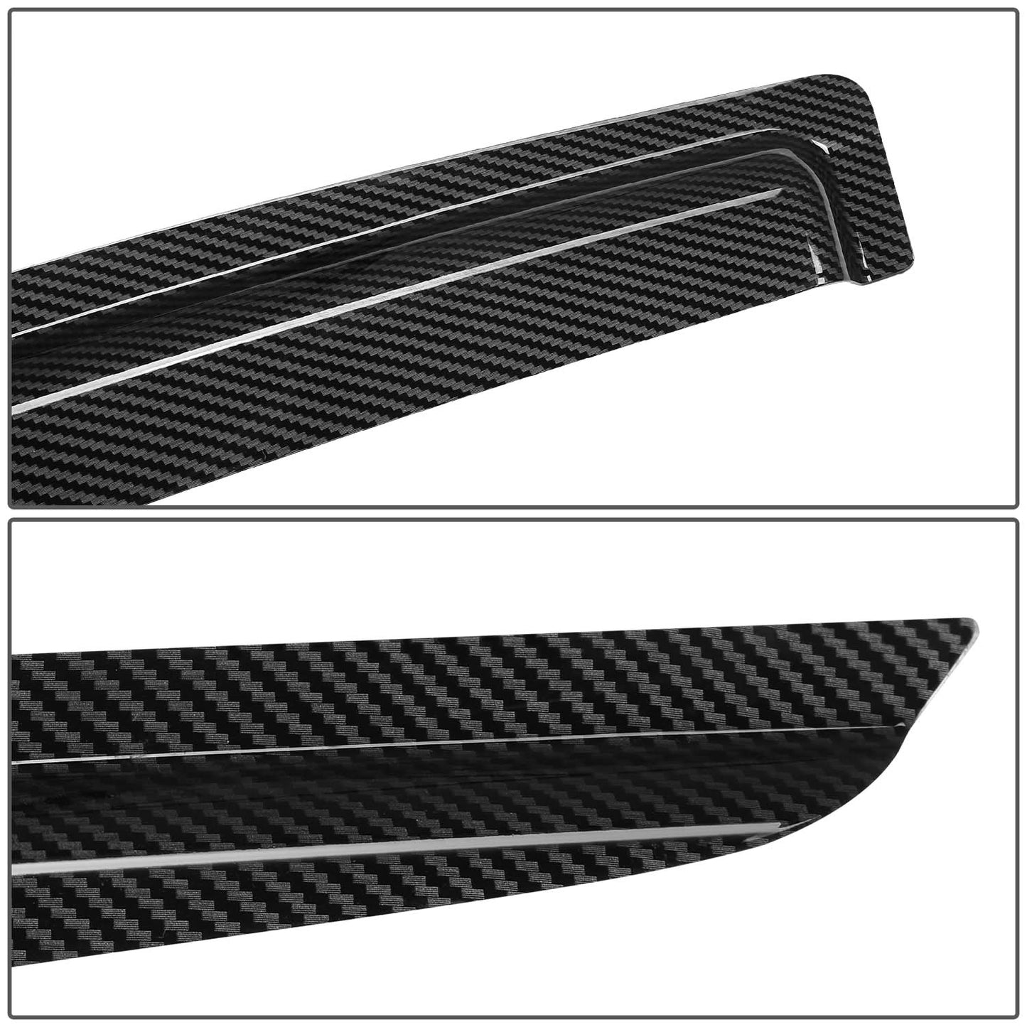 2007-2014 Chrysler Sebring/200 Sedan Window Visors Dark Smoke 2PCS