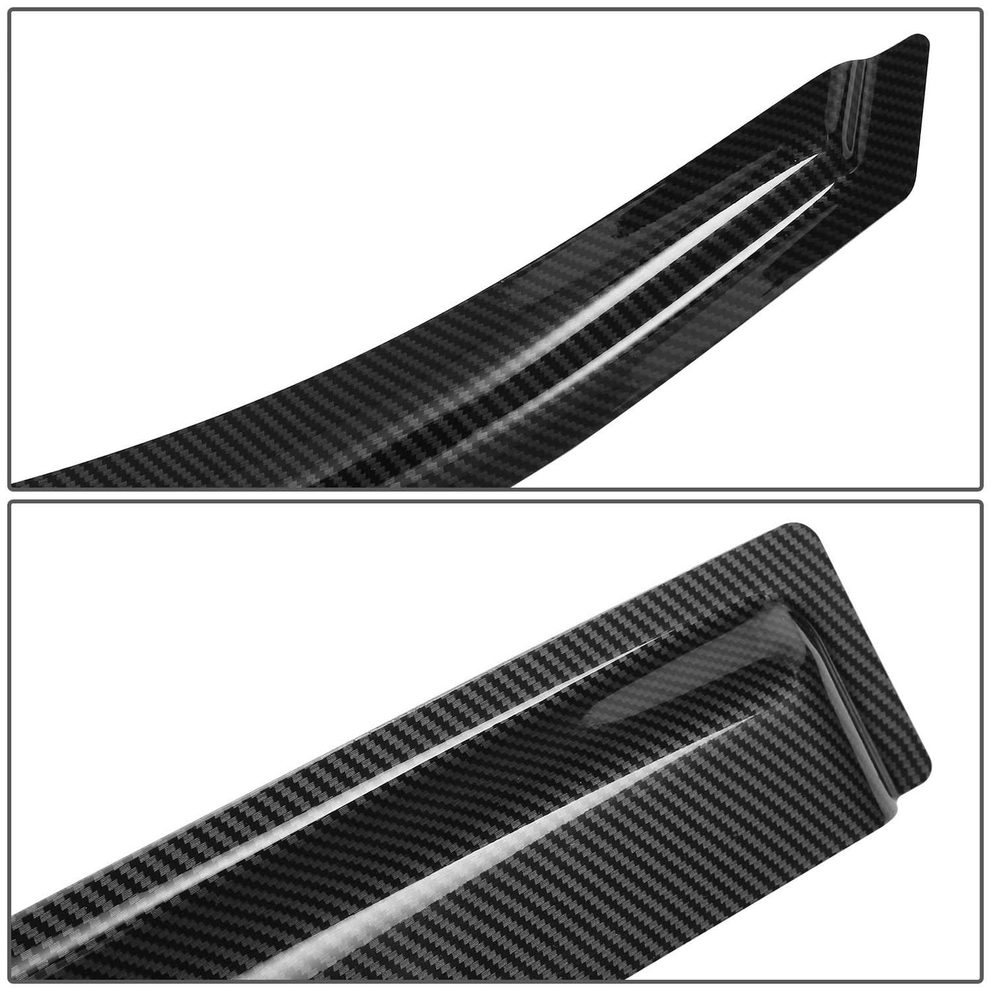 01-10 Chrysler PT Cruiser Window Visors Carbon Fiber 4PCS Black