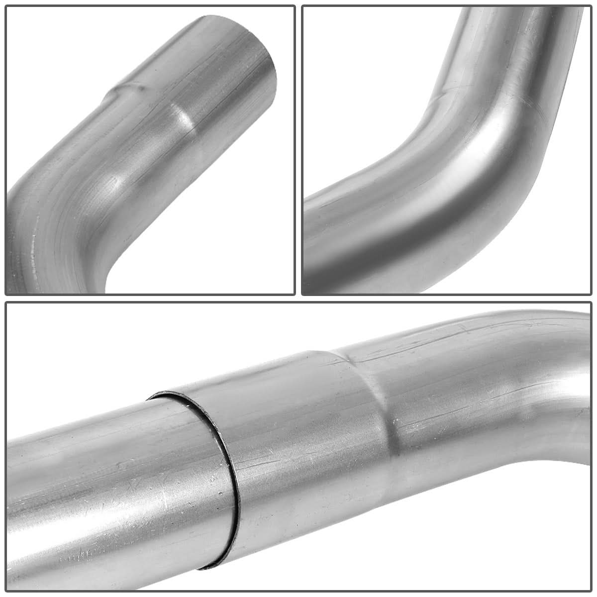 Universal 3" Polished Exhaust Piping Kit