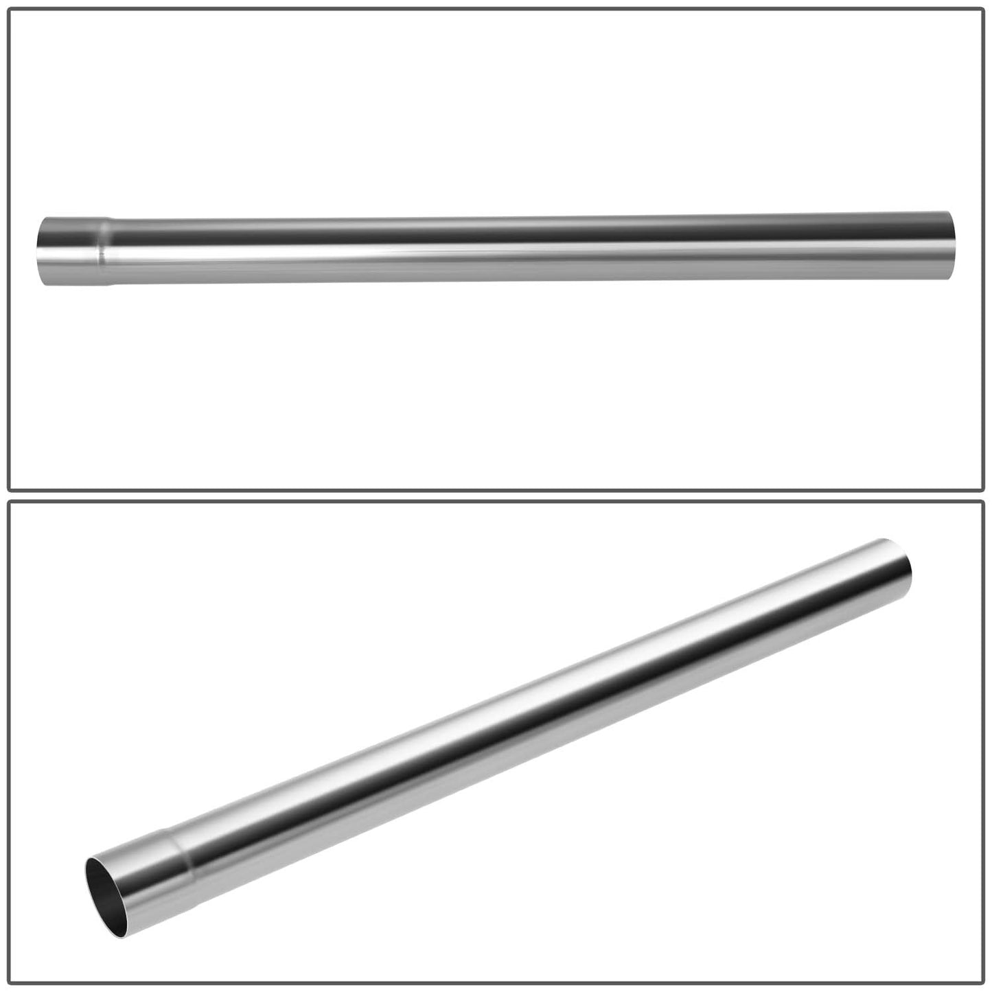 Universal Exhaust Piping Kit - Mild Steel - 3.5" OD - 16 Pieces