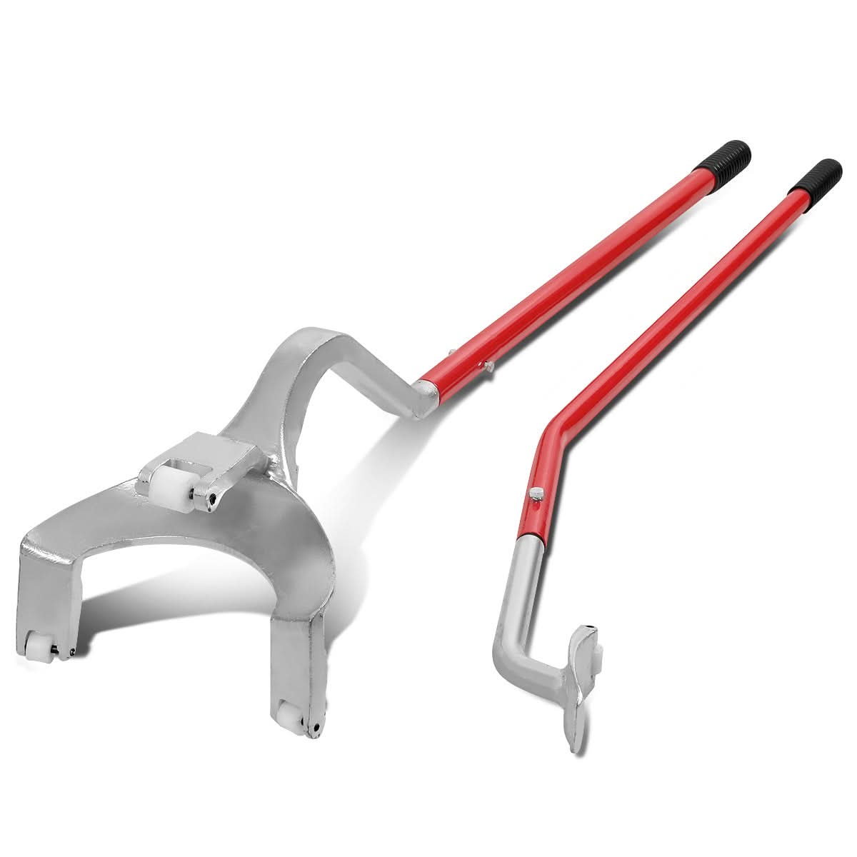 Tire Mount Demount Tool Set with Bead Keeper - 2 Piece Kit