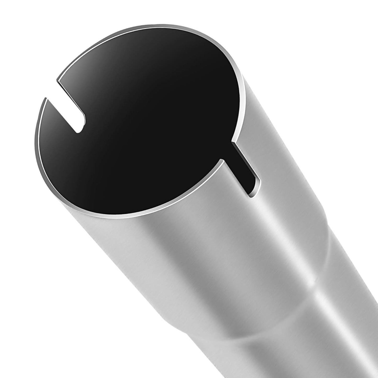 2" to 2.15" Flared 180 Degree U-Bend Exhaust Pipe Tubing Stainless Steel