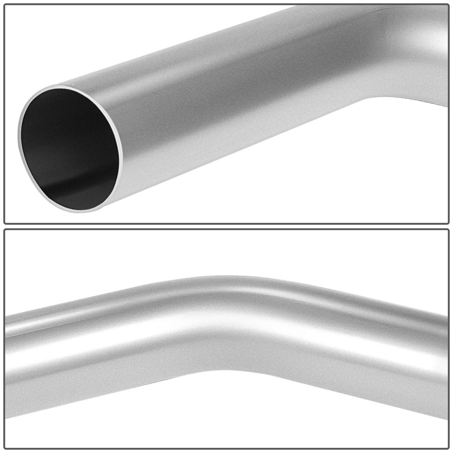 2" to 2.15" Flared 45 Degree Exhaust Pipe Bend Tubing Mild Steel